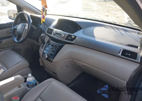 2012 Honda Odyssey Ex-L from USA, damaged, VIN 5FNRL5H63CB031110